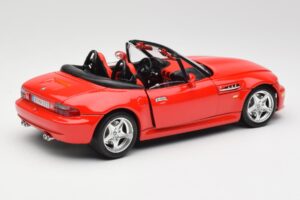 BMW Z3 E36/7 Roadster Rojo Bburago 1:18 3349 Metal - imagen 3 de 8