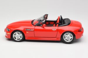 BMW Z3 E36/7 Roadster Rojo Bburago 1:18 3349 Metal - imagen 4 de 8