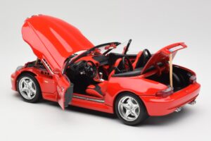 BMW Z3 E36/7 Roadster Rojo Bburago 1:18 3349 Metal - imagen 5 de 8