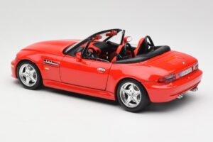 BMW Z3 E36/7 Roadster Rojo Bburago 1:18 3349 Metal - imagen 7 de 8
