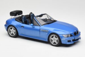 BMW Z3 M Roadster Con Portaequipajes Azul Metálico UT Models 1:18 20416 Metal - imagen 6 de 8
