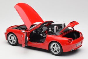 BMW Z4 E85 Roadster Rojo Bburago 1:18 34046 Metal - imagen 5 de 8