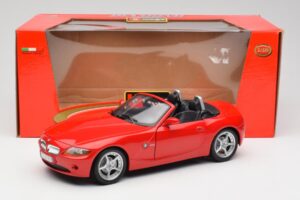 BMW Z4 E85 Roadster Rojo Bburago 1:18 34046 Metal - imagen 8 de 8