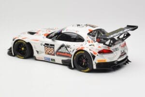 BMW Z4 E89 GT3 #888 Triple Eight Racing L. Mowle / J. Ratcliffe 24 Hours of Spa 2015 Minichamps 1:18 151152388 Metal - imagen 5 de 6