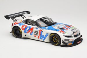 BMW Z4 E89 GT3 #9 Roal Motorsport A. Zanardi / B. Spengler 24 Hours of Spa 2015 Minichamps 1:18 151152309 Metal - imagen 4 de 6