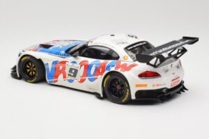 BMW Z4 E89 GT3 #9 Roal Motorsport A. Zanardi / B. Spengler 24 Hours of Spa 2015 Minichamps 1:18 151152309 Metal - imagen 5 de 6