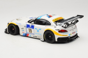 BMW Z4 GT3 #19 Team Schubert J. Muller / D. Muller ADAC 24 Hours Nurburgring 2012 Minichamps 1:18 151122319 Metal - imagen 5 de 6