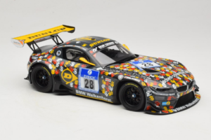BMW Z4 GT3 #28 Team Walkenhorst J. Stuck / Sandritter ADAC 24 Hours Nurburgring 2014 Minichamps 1:18 151142328 Metal - imagen 4 de 6