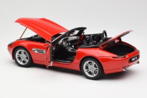 BMW Z8 E52 Rojo AUTOart 1:18 70513 Metal - imagen 5 de 8