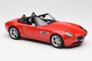 BMW Z8 E52 Rojo AUTOart 1:18 70513 Metal - imagen 6 de 8
