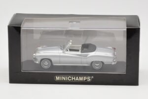 Borgward Isabella Cabriolet Plata Minichamps 1:43 400096030 Metal - imagen 4 de 4