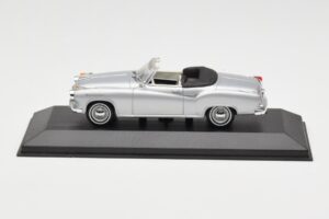 Borgward Isabella Cabriolet Plata Minichamps 1:43 400096030 Metal