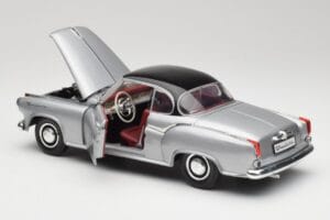 Borgward Isabella Coupé Gris & Negro Revell 1:18 8989 Metal - imagen 7 de 8