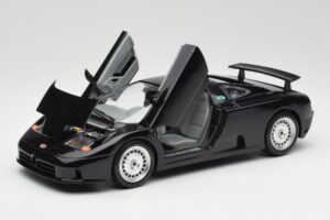 Bugatti EB110 Negro Bburago 1:18 3055 Metal - imagen 2 de 8