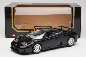 Bugatti EB110 Negro Bburago 1:18 3055 Metal - imagen 8 de 8