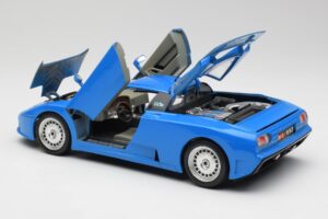 Bugatti EB110 Azul Bburago 1:18 3035 Metal - imagen 6 de 8