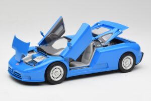 Bugatti EB110 GT Azul Anson 1:18 30303-W Metal - imagen 2 de 8
