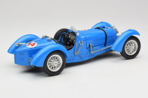 Bugatti Type 51 Grand Prix #14 Azul Bburago 1:18 3012-M1 Metal - imagen 2 de 6