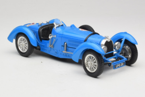 Bugatti Type 51 Grand Prix #14 Azul Bburago 1:18 3012-M1 Metal - imagen 4 de 6