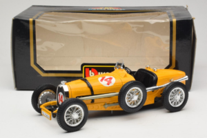 Bugatti Type 59 #14 Grand Prix Naranja Bburago 1:18 3012 Metal - imagen 6 de 6