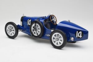 Bugatti Type 35 #14 Dark Blue Norev 1:12 125703 Metal - imagen 5 de 6