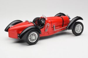 Bugatti Type 55 Rojo Bburago 1:18 3009 Metal - imagen 2 de 6