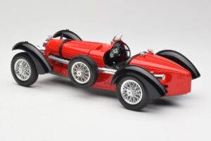 Bugatti Type 55 Rojo Bburago 1:18 3009 Metal - imagen 5 de 6