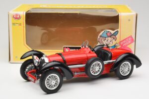 Bugatti Type 55 Rojo Bburago 1:18 3009 Metal - imagen 6 de 6
