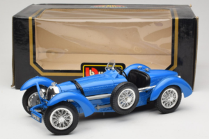 Bugatti Type 59 Azul Bburago 1:18 3005-M1 Metal - imagen 5 de 5