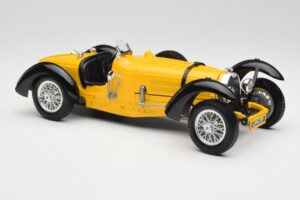 Bugatti Type 59 Amarillo Bburago 1:18 3005 Metal - imagen 6 de 8