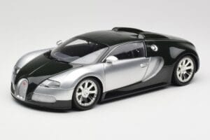 Bugatti Veyron Edition Centenaire Chrome Green Minichamps 1:18 100110852 Metal
