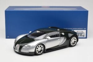 Bugatti Veyron Edition Centenaire Chrome Green Minichamps 1:18 100110852 Metal - imagen 8 de 8