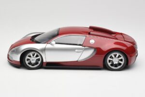 Bugatti Veyron Edition Centenaire Chrome Red Minichamps 1:18 100110851-O Metal - imagen 4 de 8
