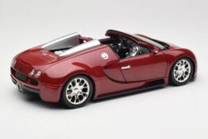 Bugatti Veyron Grand Sport Rojo Minichamps 1:18 100110832 Metal - imagen 4 de 9