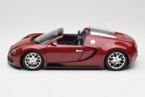 Bugatti Veyron Grand Sport Rojo Minichamps 1:18 100110832 Metal - imagen 5 de 9