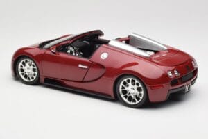 Bugatti Veyron Grand Sport Rojo Minichamps 1:18 100110832 Metal - imagen 8 de 9