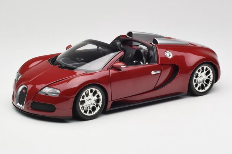 Bugatti Veyron Grand Sport Rojo Minichamps 1:18 100110832 Metal