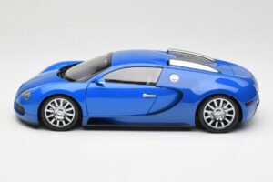 Bugatti Veyron Azul Claro Azul Oscuro Minichamps 1:18 100110821 Metal - imagen 4 de 8