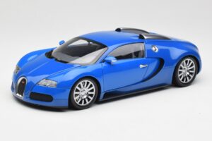 Bugatti Veyron Azul Claro Azul Oscuro Minichamps 1:18 100110821 Metal