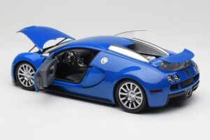 Bugatti Veyron Azul Claro Azul Oscuro Minichamps 1:18 100110821 Metal - imagen 5 de 8