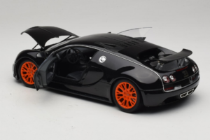 Bugatti Veyron Super Sport Black Metallic Minichamps 1:18 100110842 Metal - imagen 5 de 8