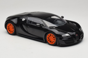 Bugatti Veyron Super Sport Black Metallic Minichamps 1:18 100110842 Metal - imagen 6 de 8