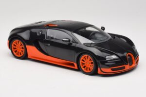 Bugatti Veyron Super Sport Top Gear Edition Minichamps 1:18 519101101 Metal - imagen 6 de 8