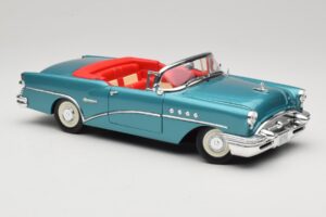 Buick Century Descapotable Azul Mira 1:18 6134 Metal - imagen 6 de 8