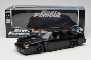 Buick Grand National Fast & Furious Negro Jada 1:18 97178 Metal - imagen 8 de 8