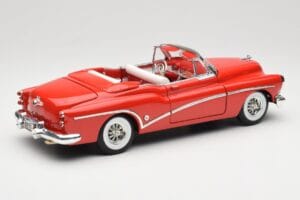 Buick Skylark Descapotable Rojo Motormax 1:18 73129 Metal - imagen 3 de 8