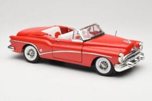 Buick Skylark Descapotable Rojo Motormax 1:18 73129 Metal - imagen 6 de 8