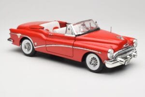 Buick Skylark Rojo Motormax 1:18 411393-M1 Metal - imagen 6 de 8