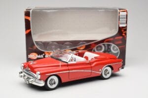 Buick Skylark Rojo Motormax 1:18 411393-M1 Metal - imagen 8 de 8