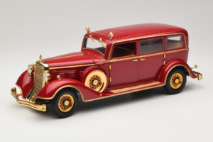 Cadillac Deluxe Tudor Limusina de Estado Puyi Último Emperador de China Sun Star 1:18 4100 Metal